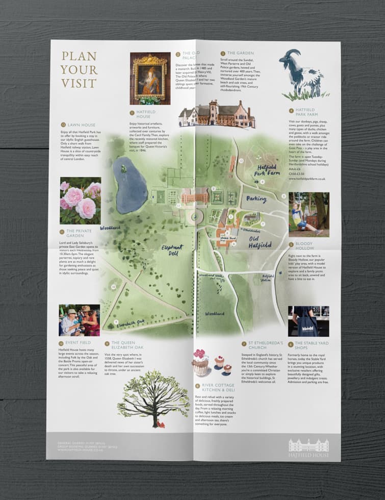 Hatfield Park - Visitor Materials Design