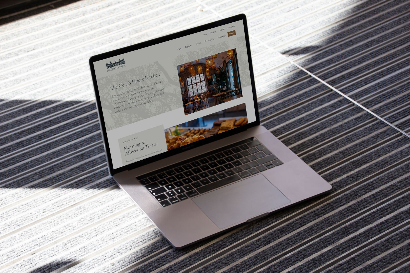 Coach House Kitchen - Website Design & Development - Howl & Bray