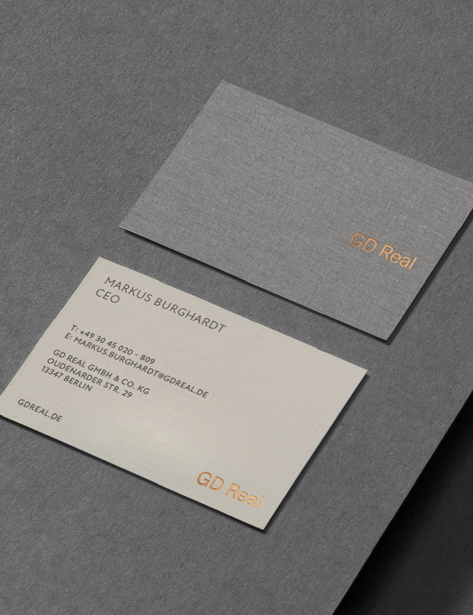 GD Real Business Card Design