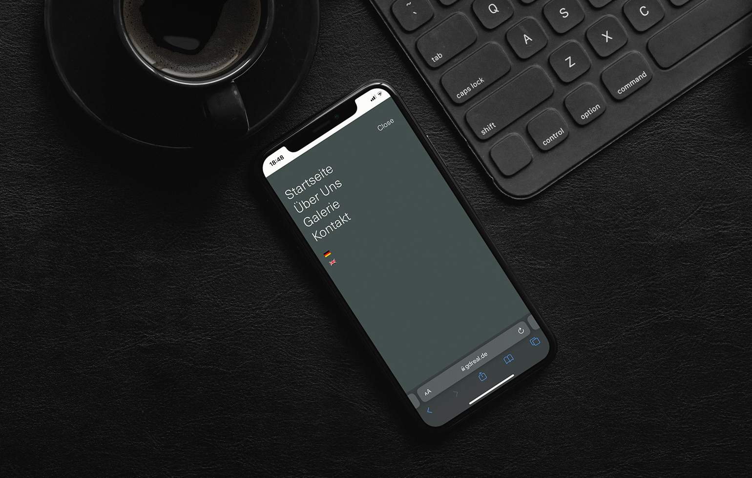 GD Real Mobile Website Design - Howl & Bray