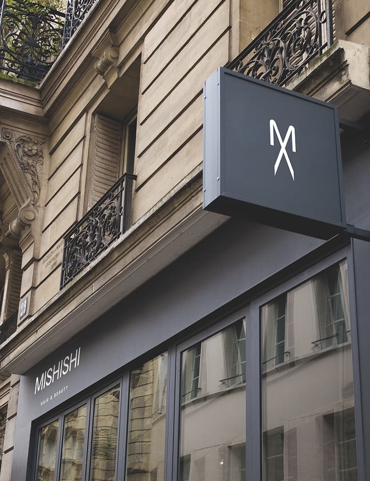 Mishishi Shop Signage Design